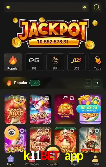 Promoções Especiais no k11bet app App